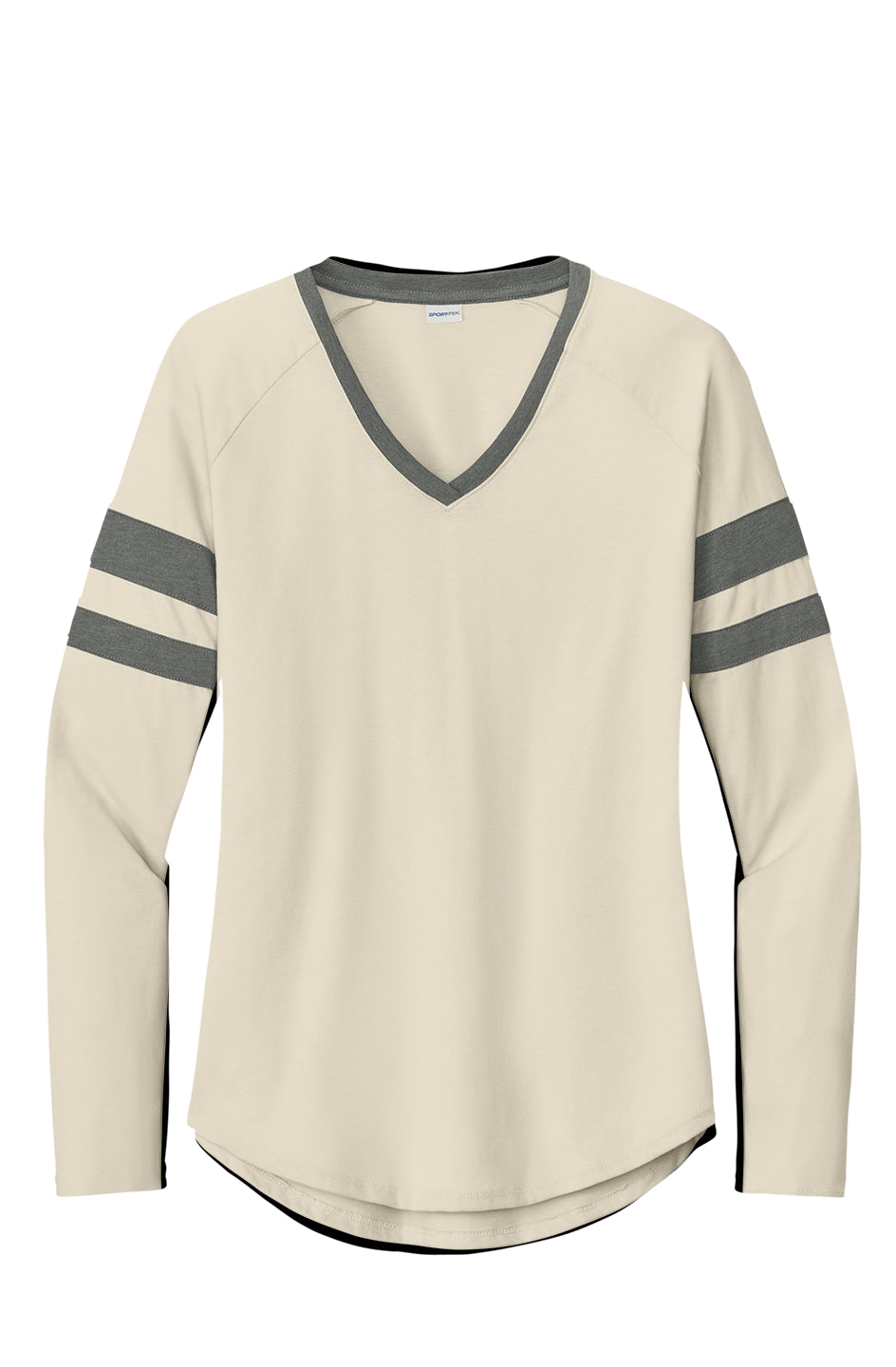 CHROMA REPUBLIC™ Halftime Stripe V-Neck Tee