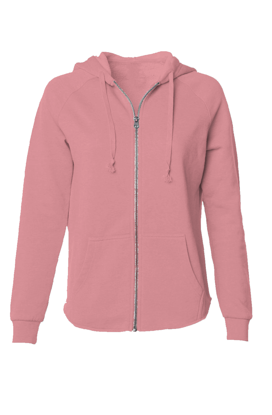 Lightweight Wash Zip Hoodie