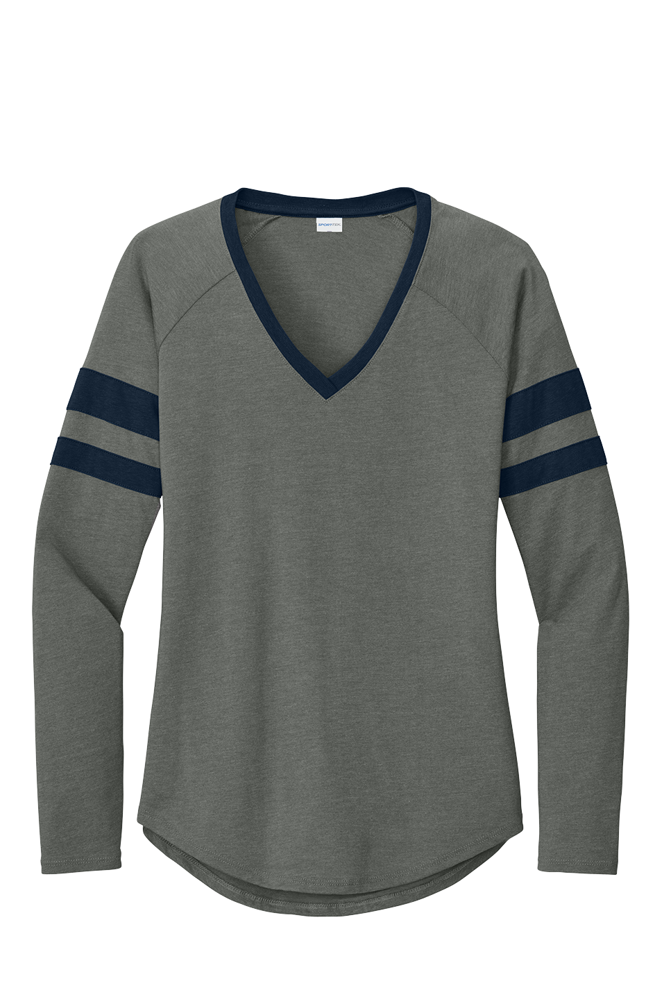 Stripe V-Neck Tee
