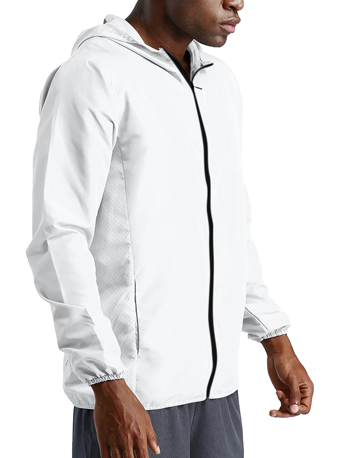 Soft Hooded Sports Jacket