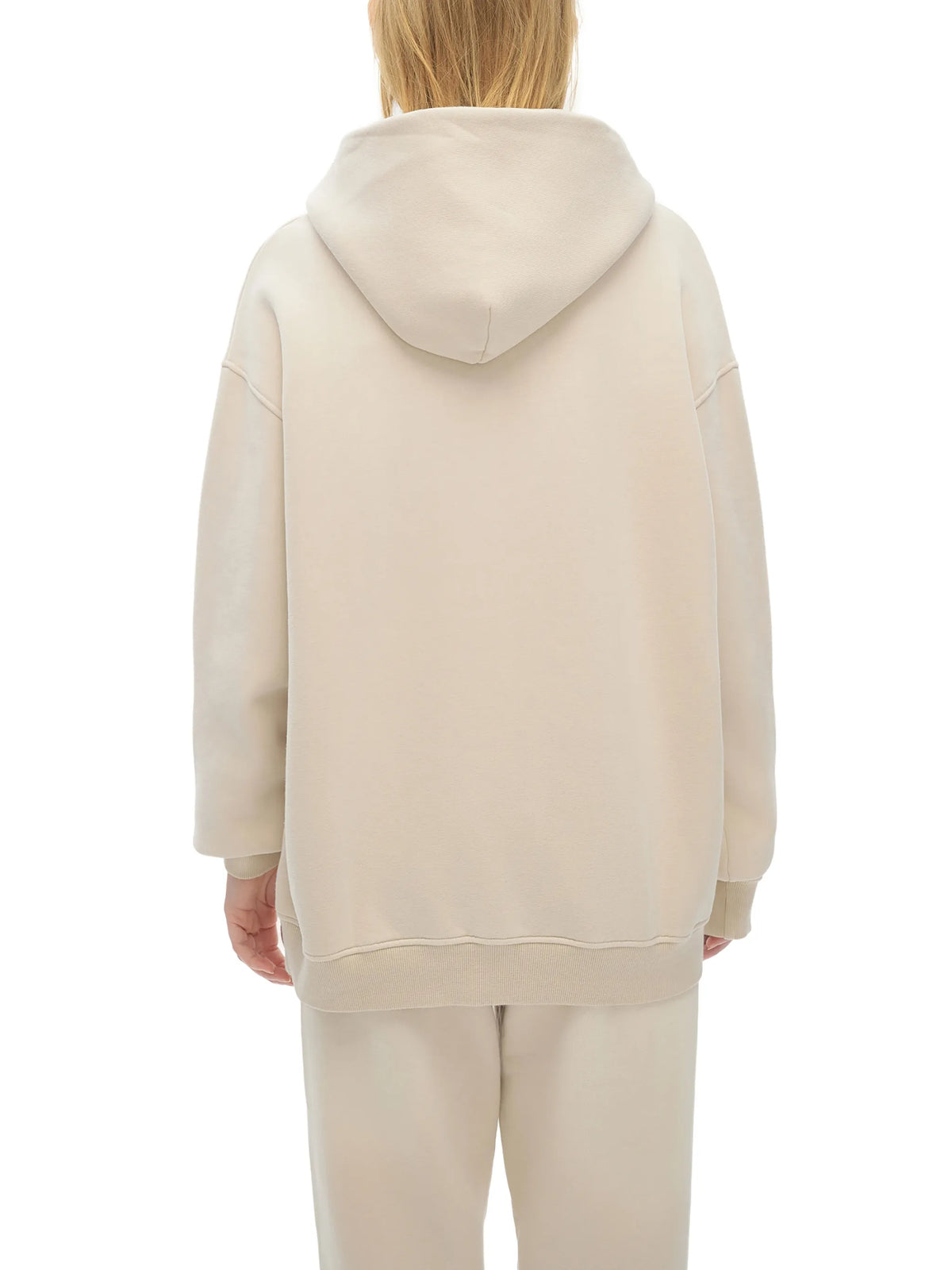 Sun-fade Fleeced Hoodie