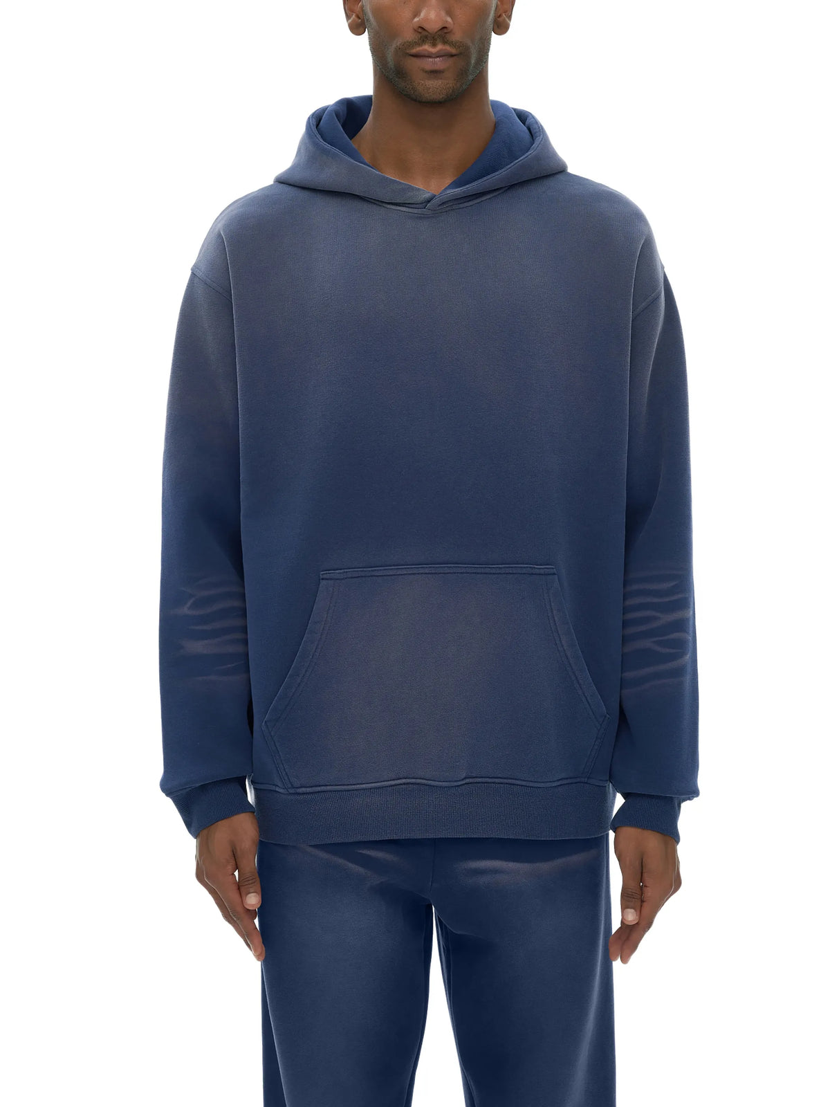 Sun-fade Fleeced Hoodie