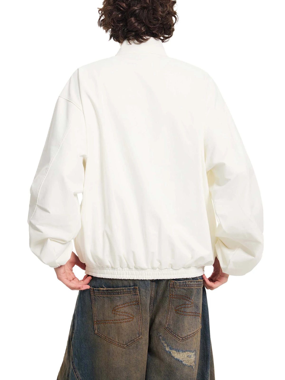 Stand Collar Bomber Jacket