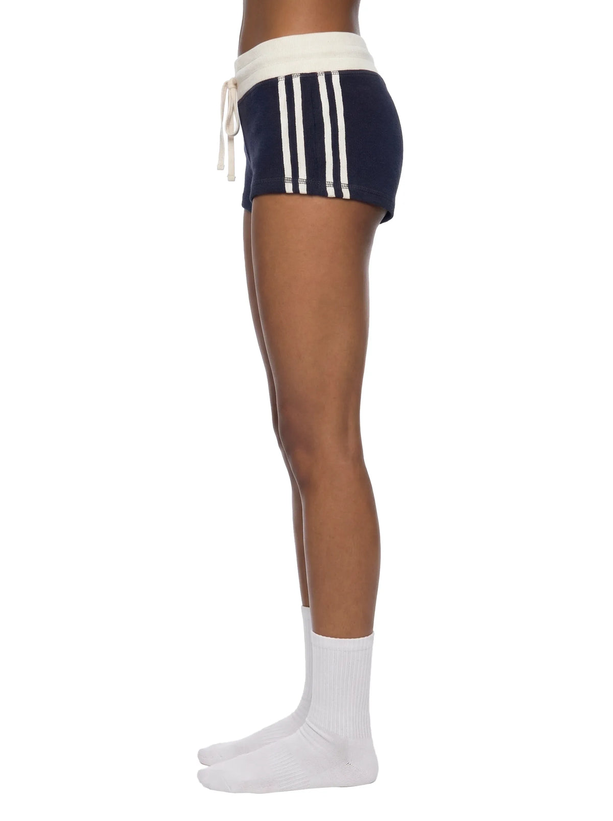 Contrast Stripe Track Shorts