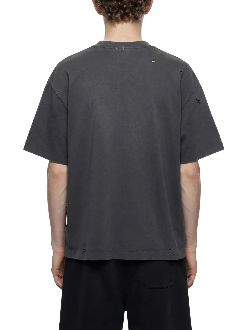 Vintage Washed Distressed Boxy Oversized T-Shirt