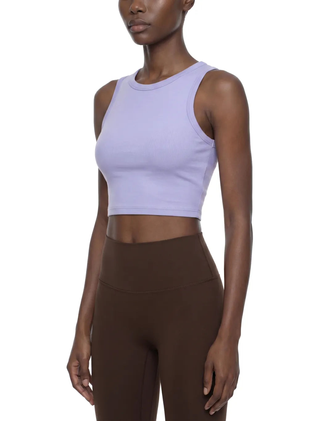 Tight Crewneck Crop Tank Top