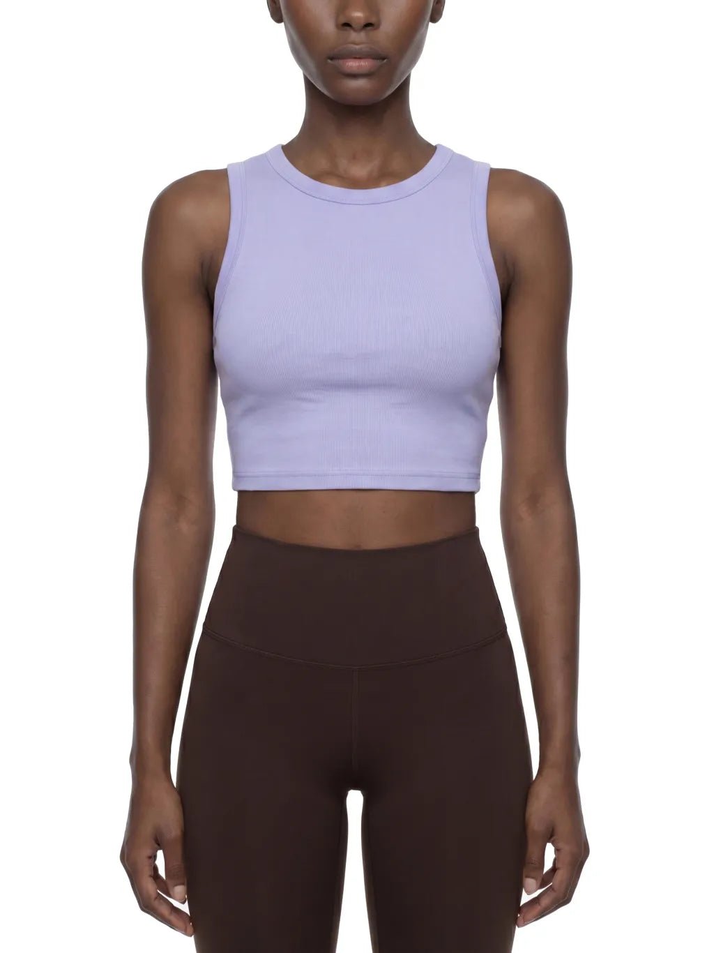 Tight Crewneck Crop Tank Top