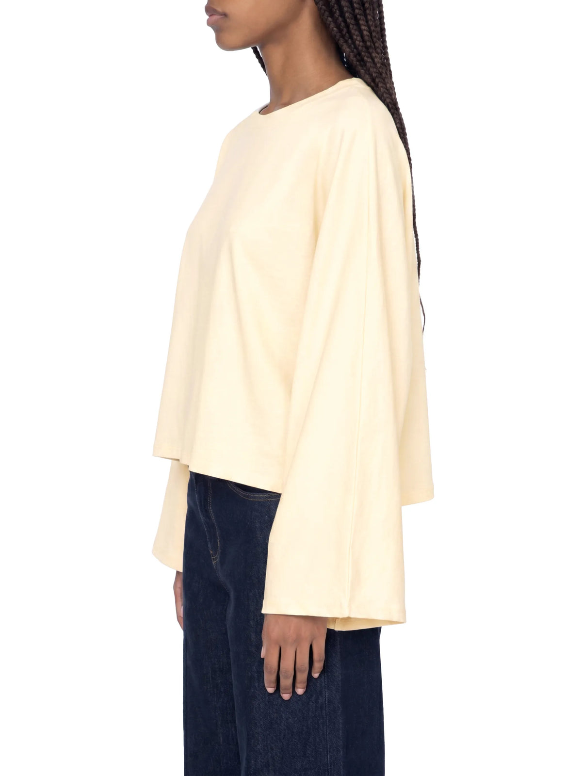 Boxy Batwing Sleeve T-Shirt
