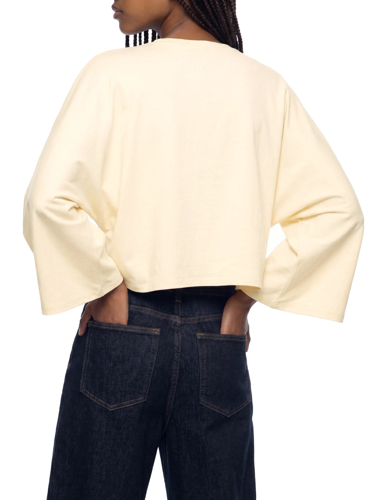 Boxy Batwing Sleeve T-Shirt