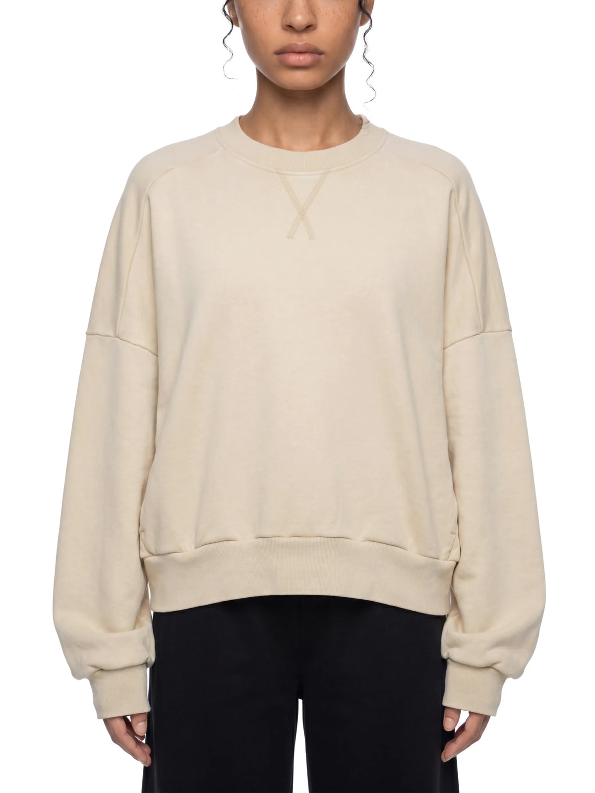 Mineral Wash Boxy Sweatshirt