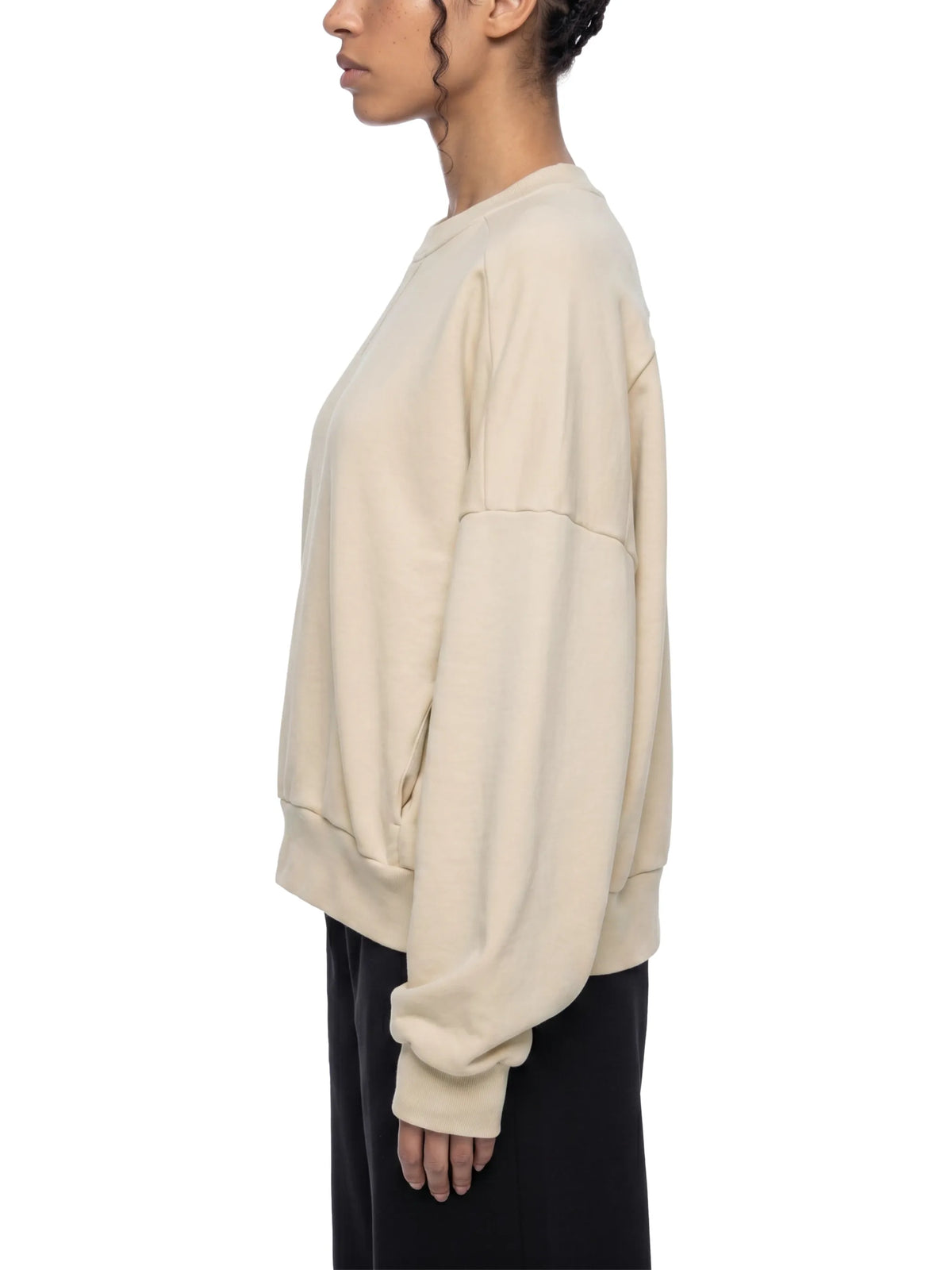 Mineral Wash Boxy Sweatshirt