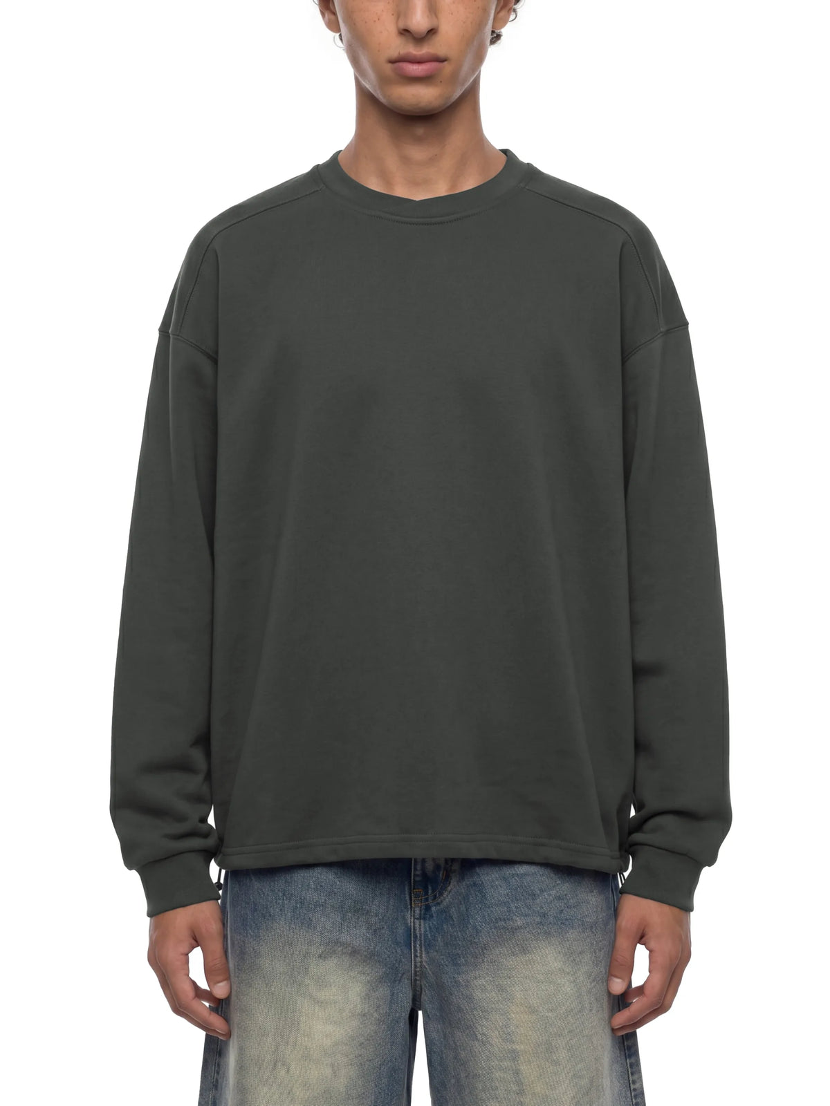 Heavyweight Oversized Boxy Sweatshirt