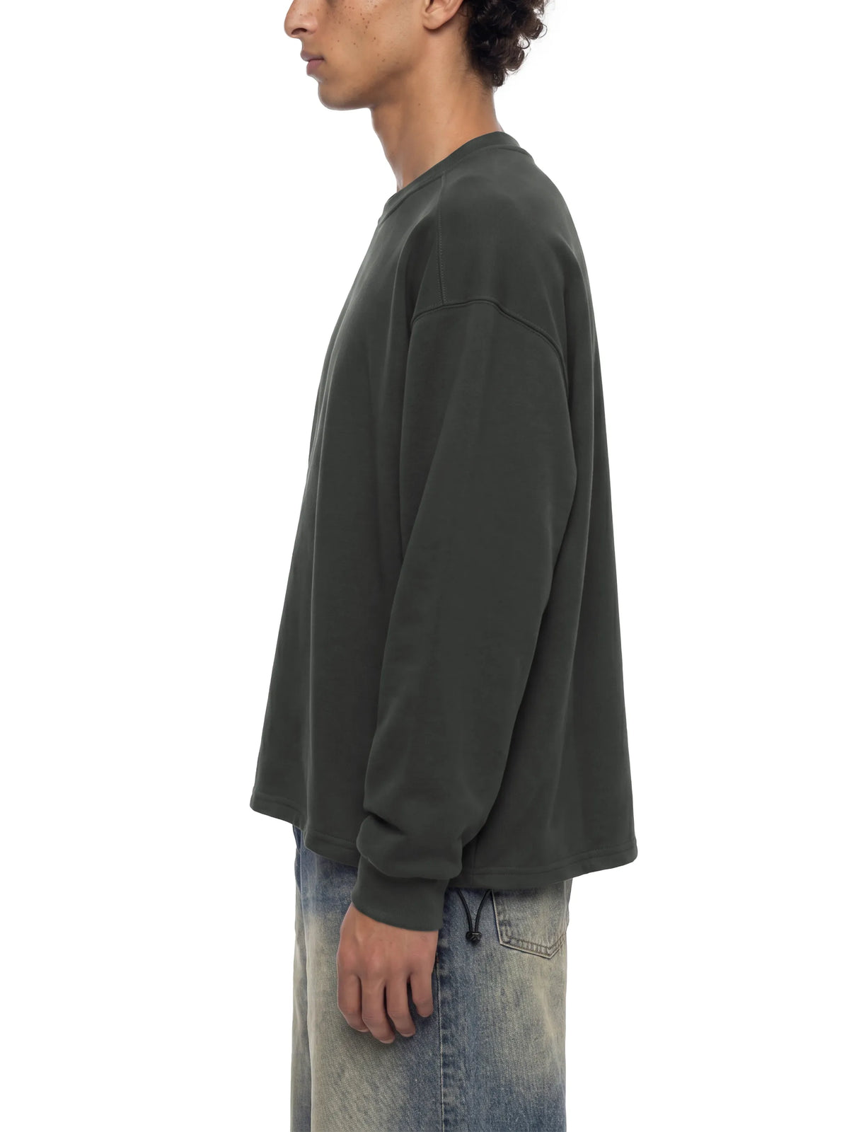Heavyweight Oversized Boxy Sweatshirt