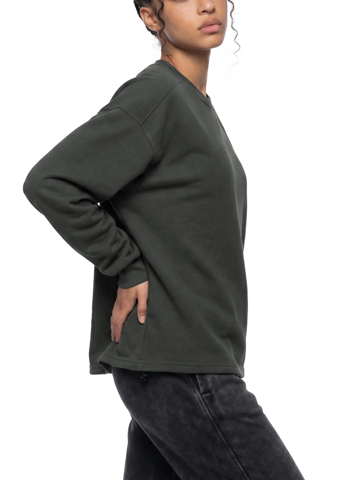 Heavyweight Oversized Boxy Sweatshirt