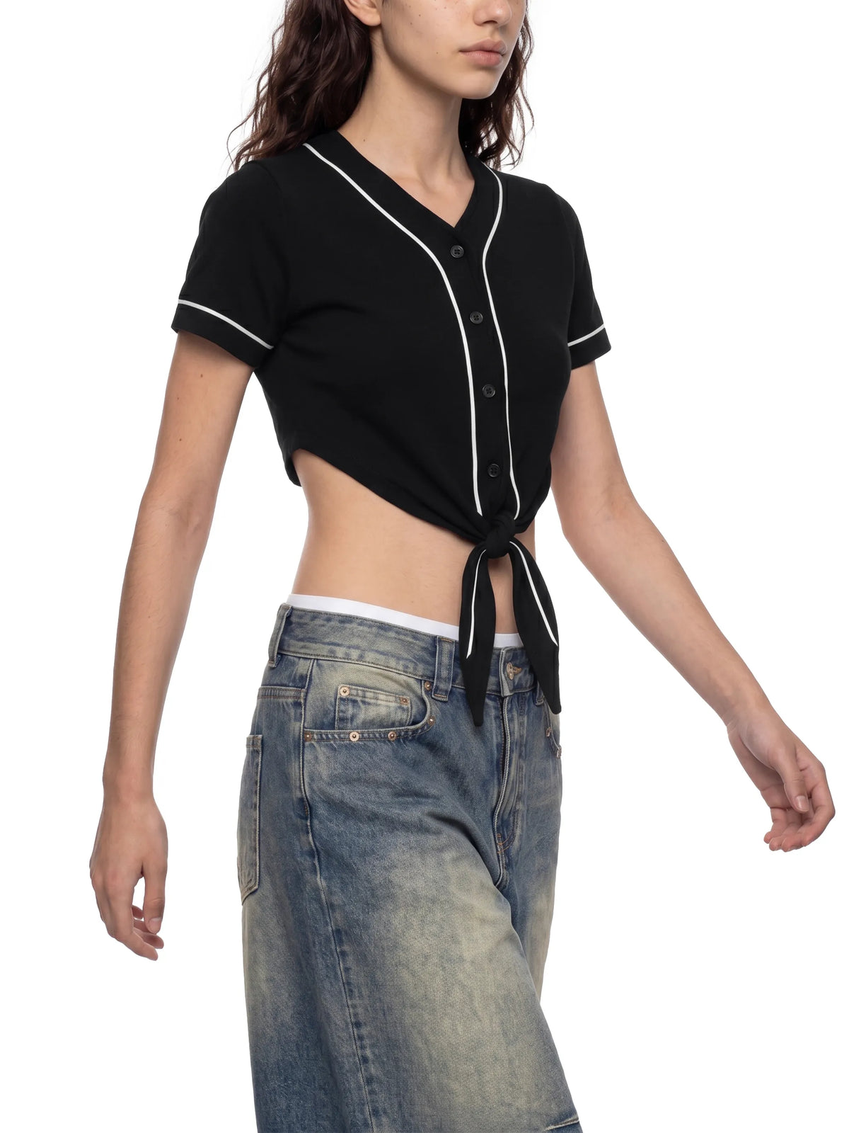 Piping Baseball Jersey