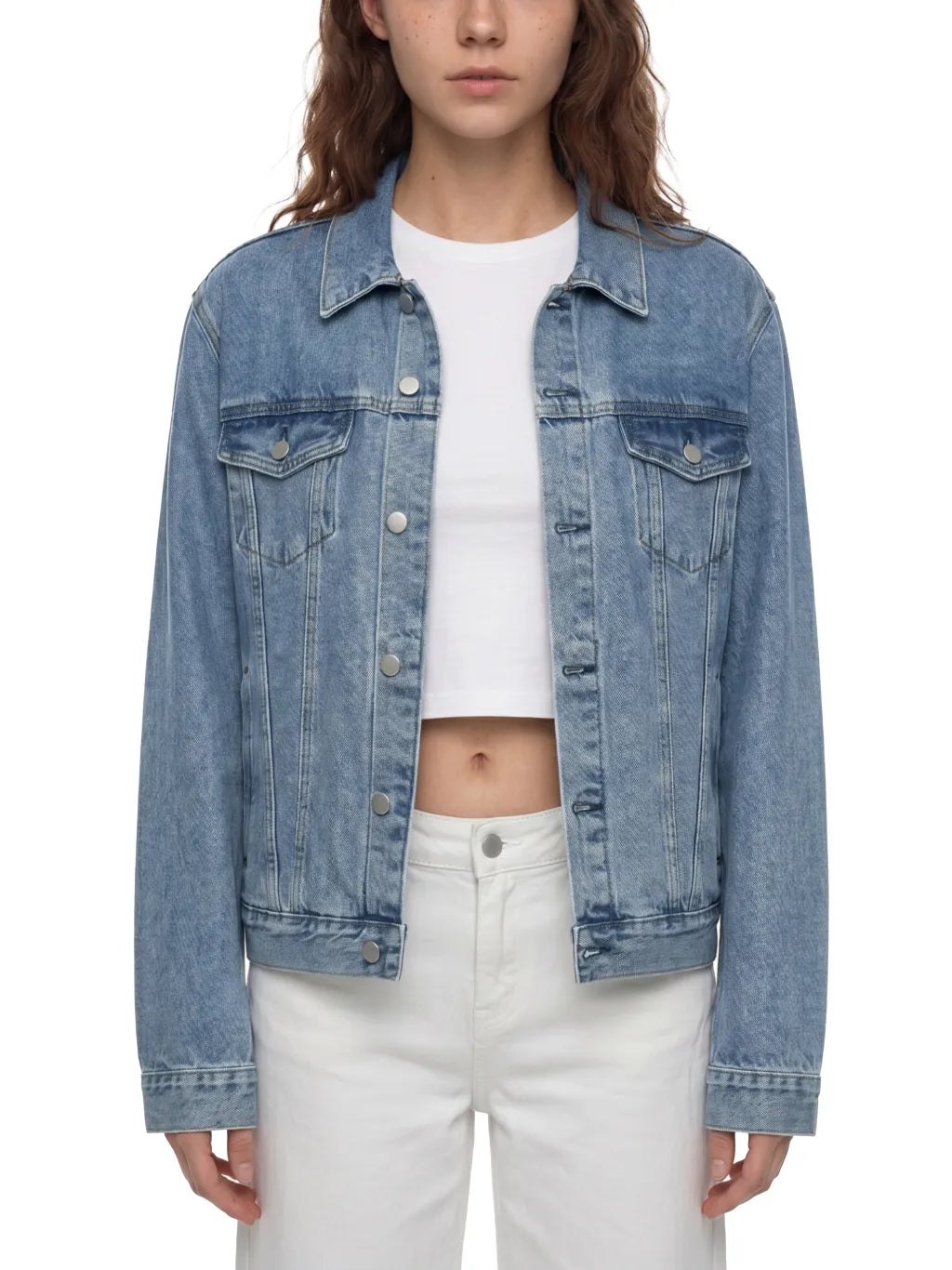 Vintage Wash Denim Jacket
