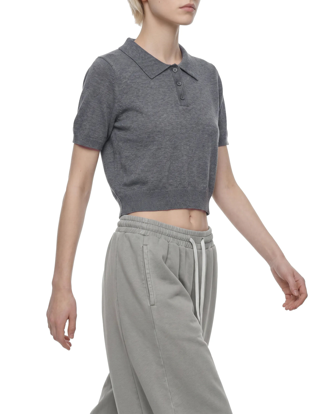 Knit Cotton Polo Shirt