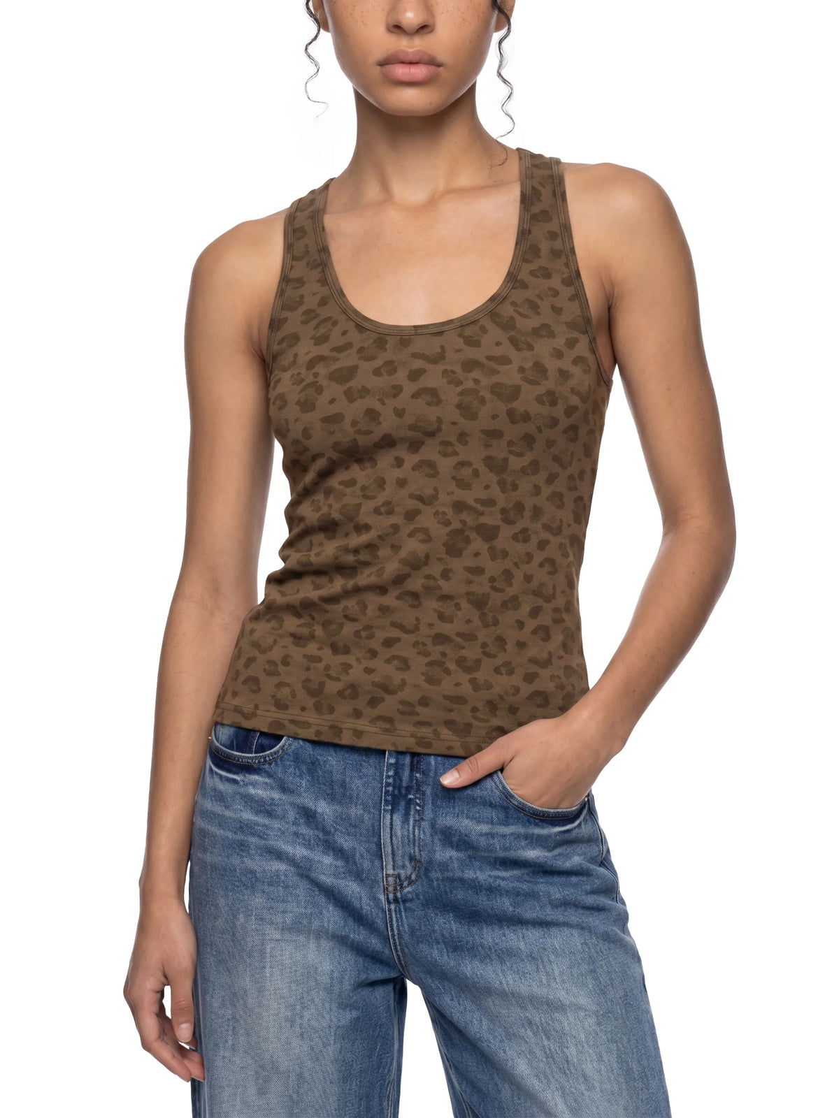 Leopard print Tank Top