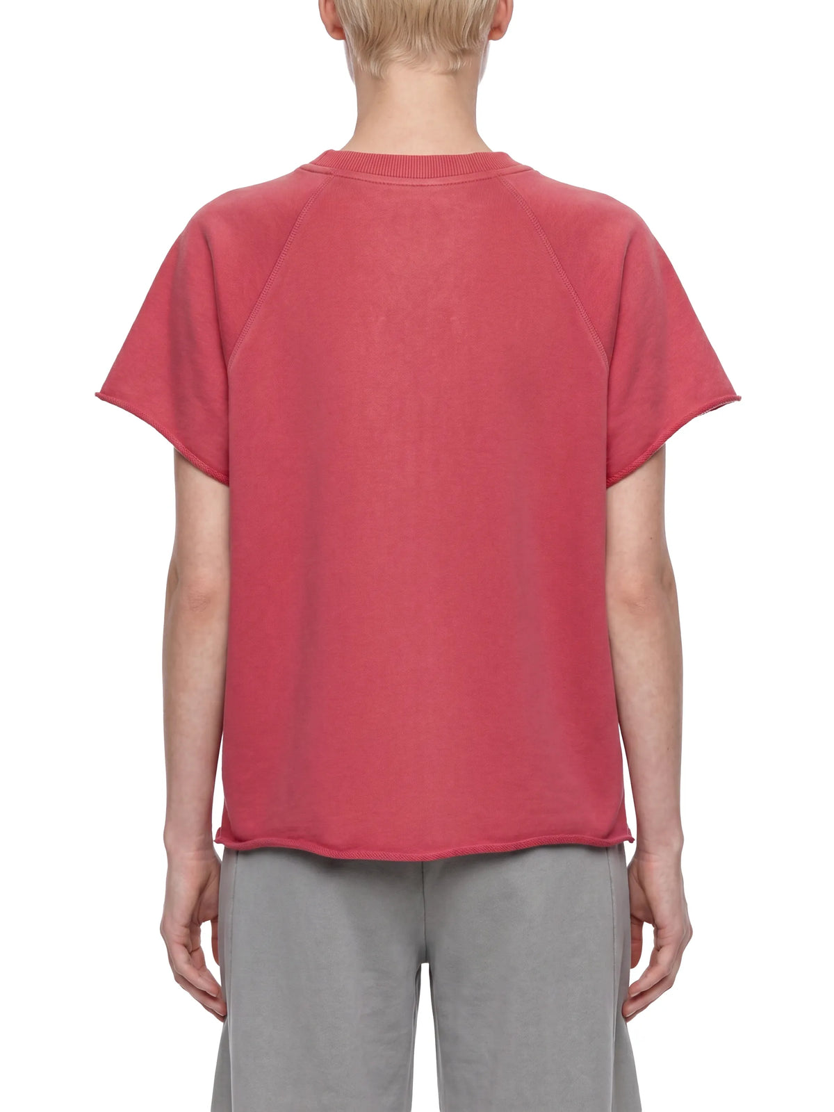 Vintage Wash Raw Edge Boxy T-Shirt