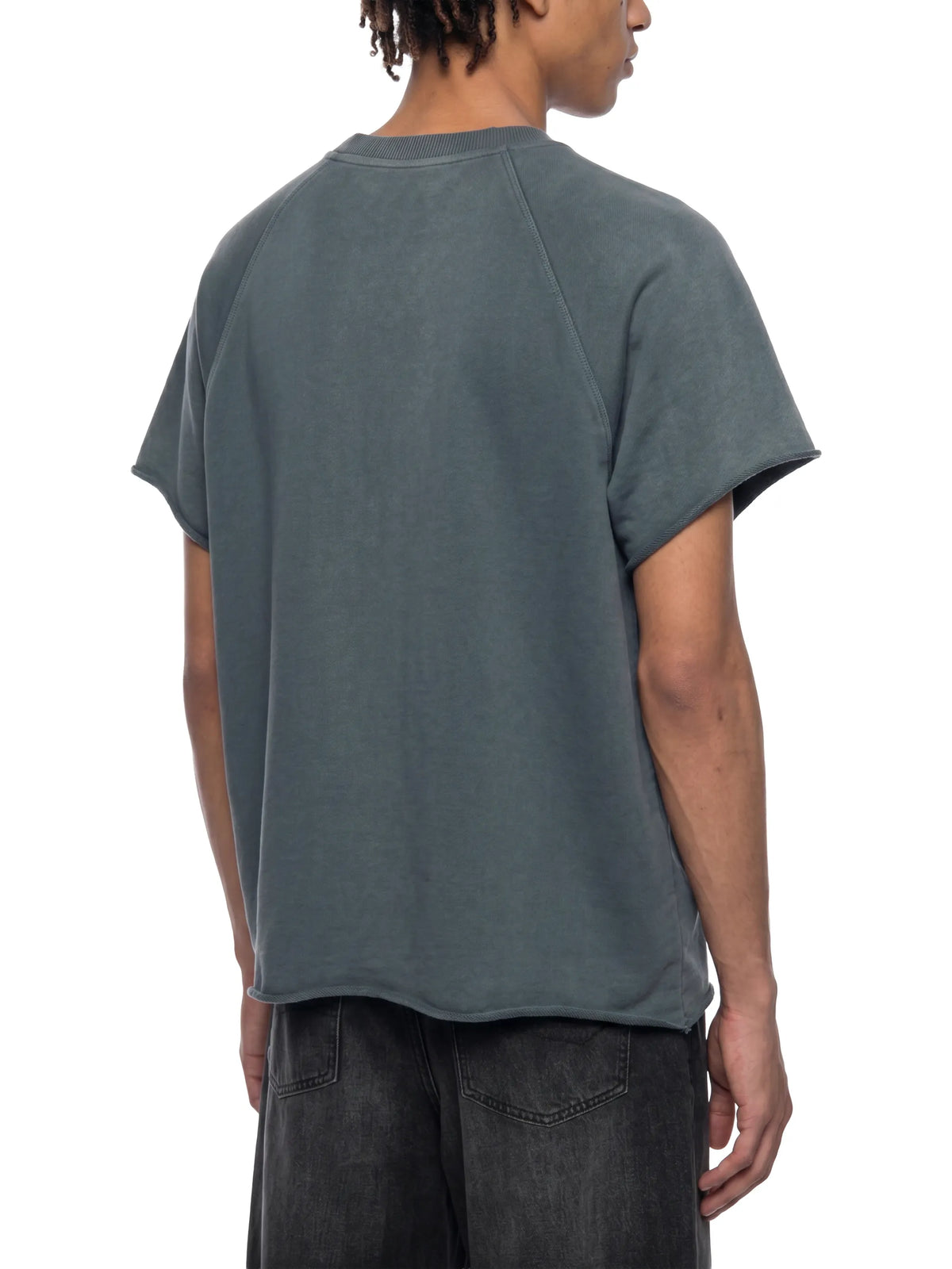 Vintage Wash Raw Edge Boxy T-Shirt