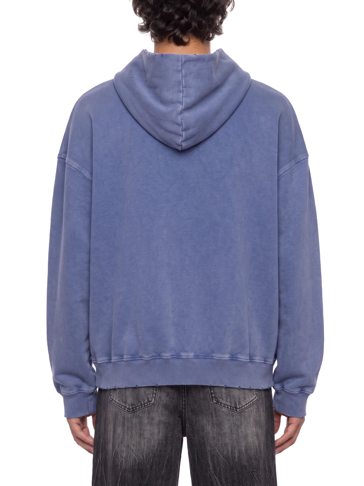 Mineral Wash Distressed Hoodie