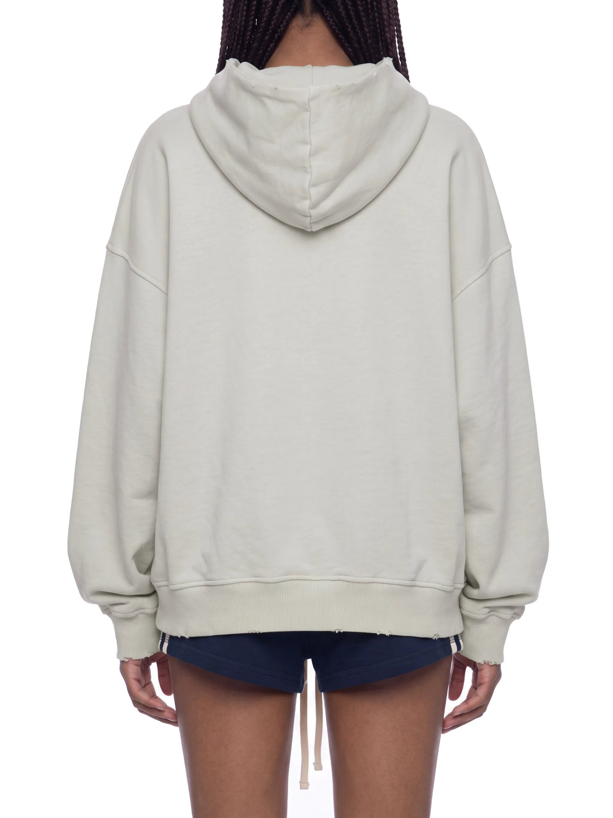 Mineral Wash Distressed Hoodie