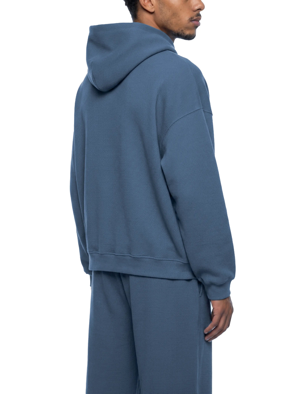 Waffle Boxy Hoodie