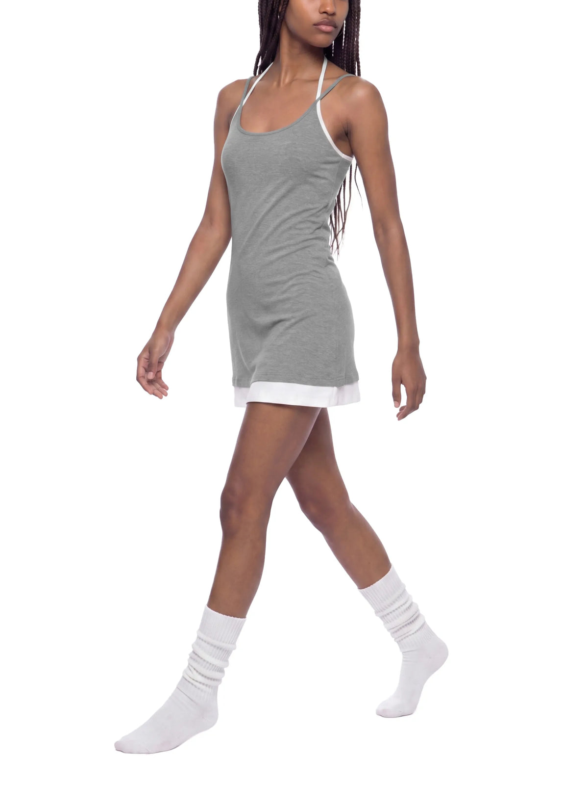 Color Block Sleeveless Dress