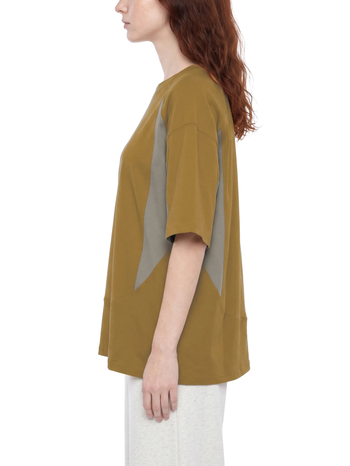 Color Block Paneling T-Shirt