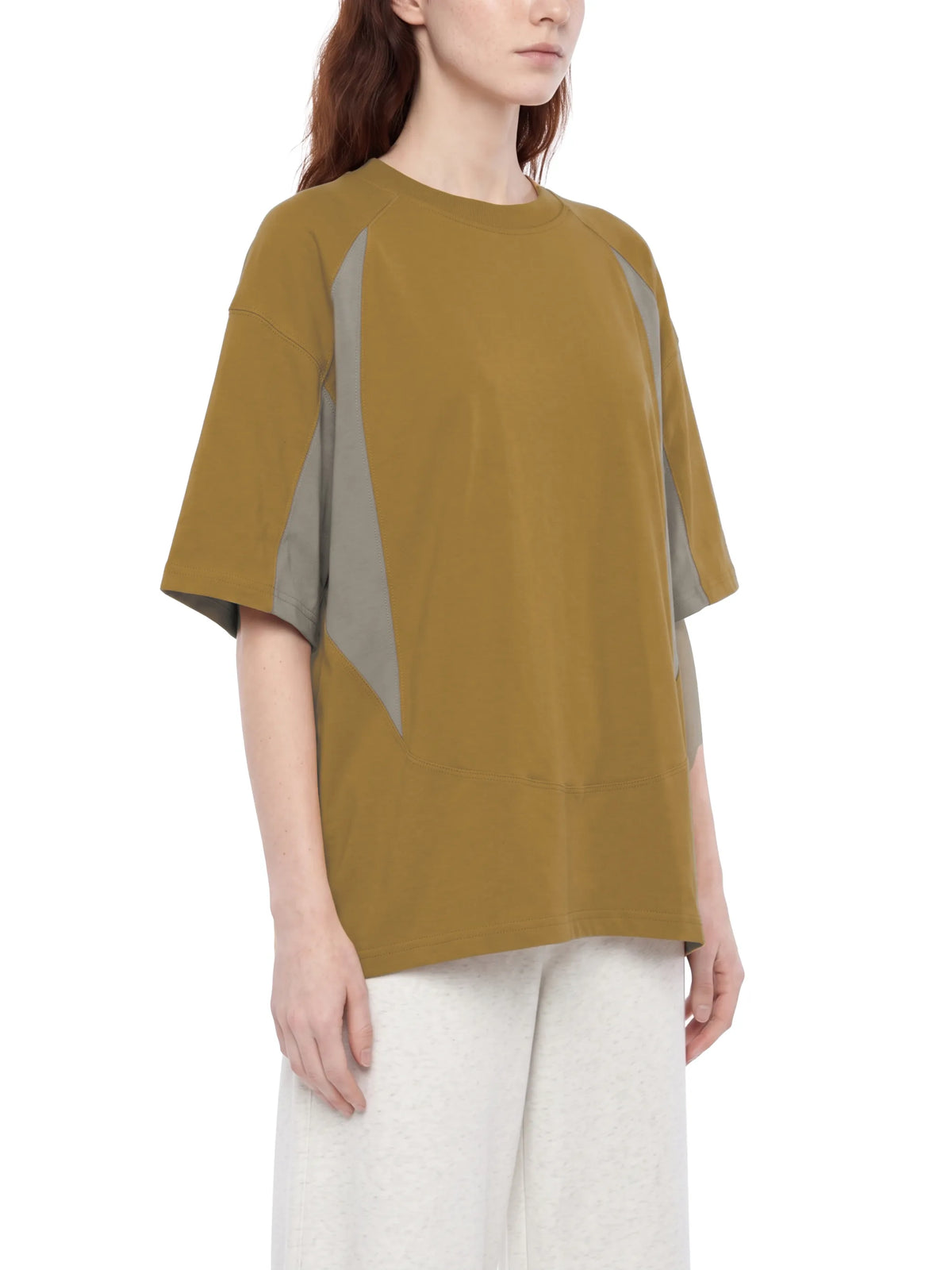 Color Block Paneling T-Shirt