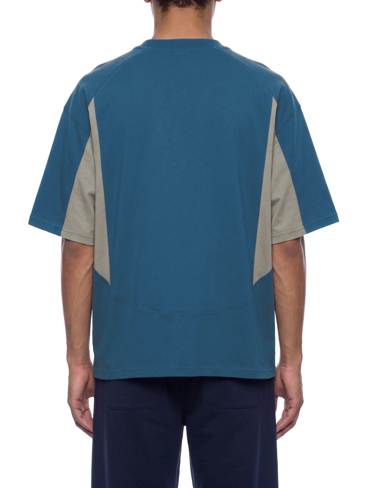 Color Block Paneling T-Shirt