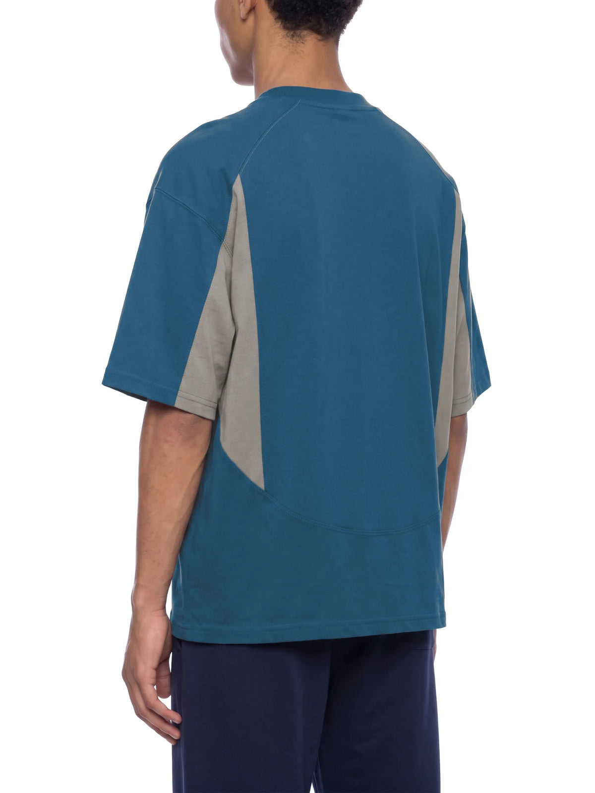 Color Block Paneling T-Shirt