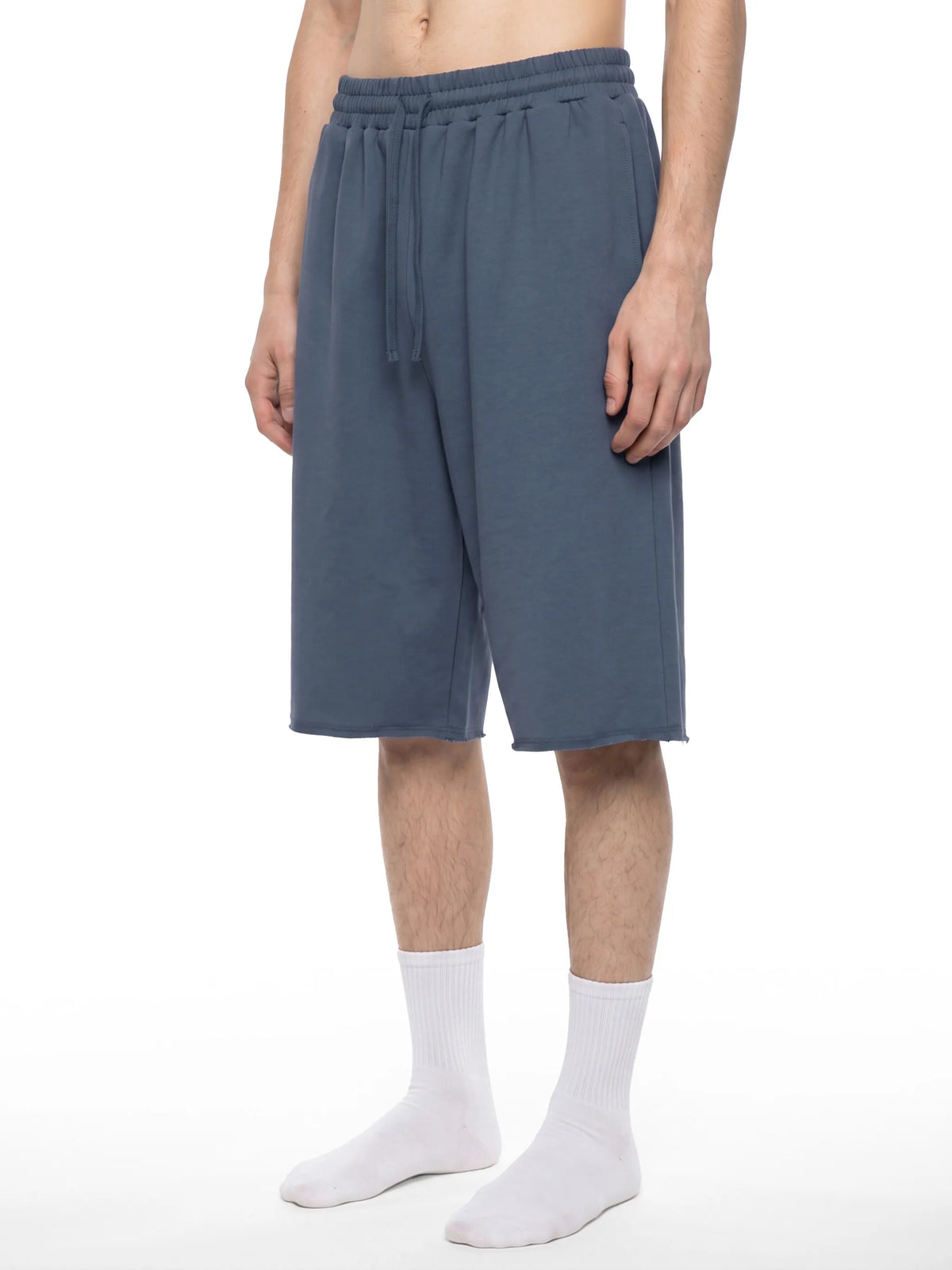 Loose Raw Edge Shorts