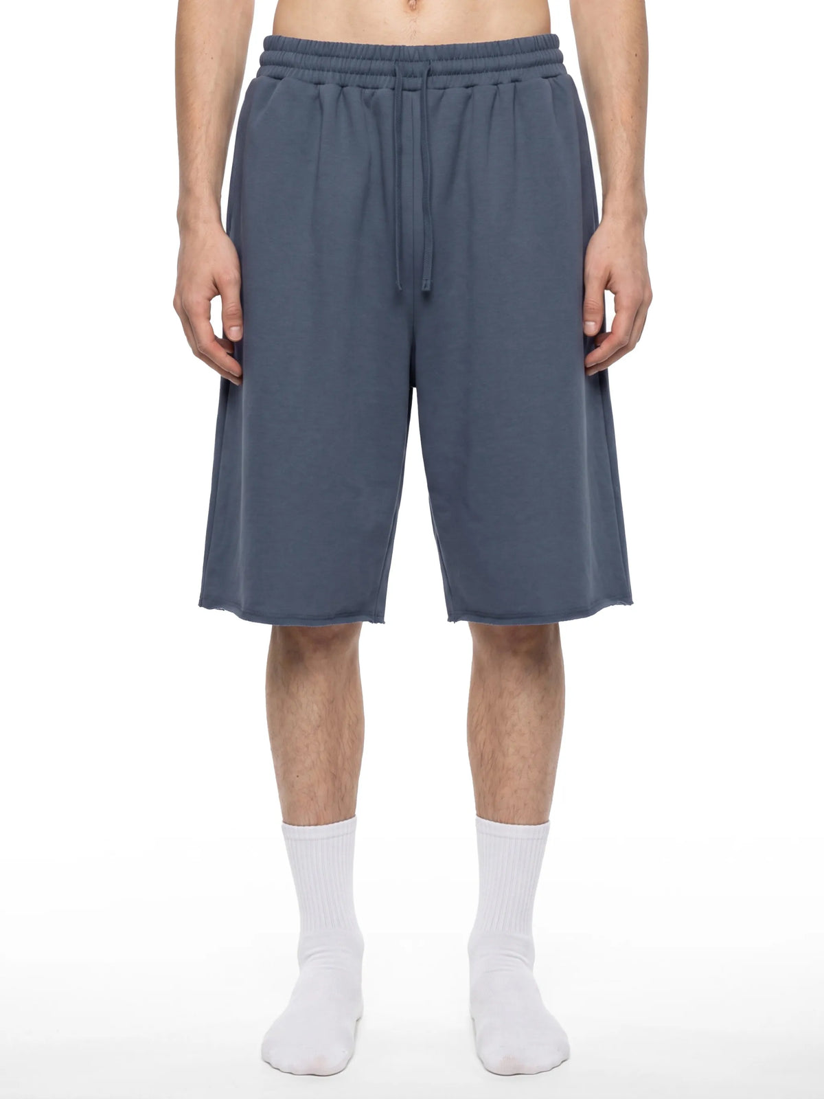 Loose Raw Edge Shorts