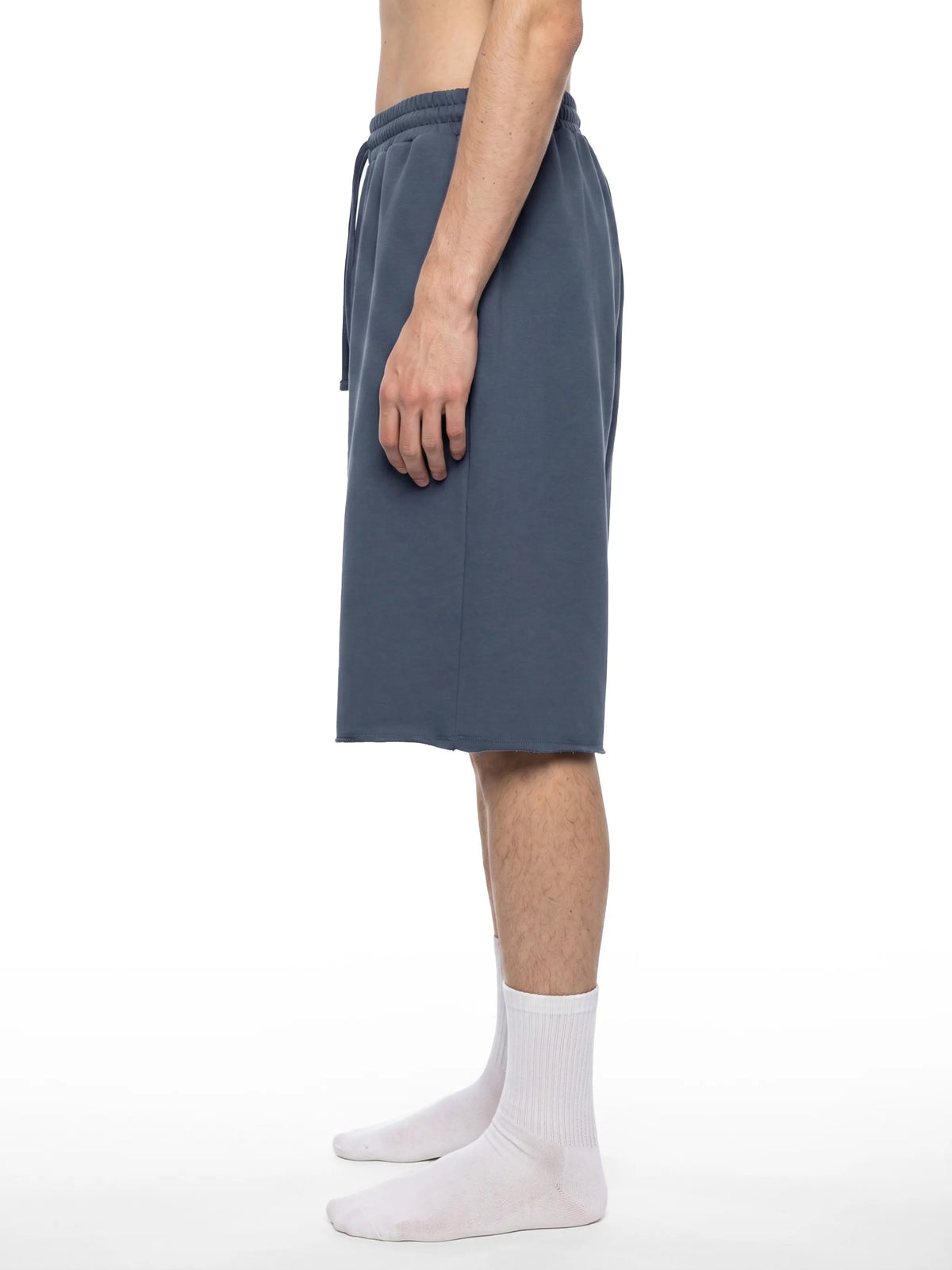 Loose Raw Edge Shorts