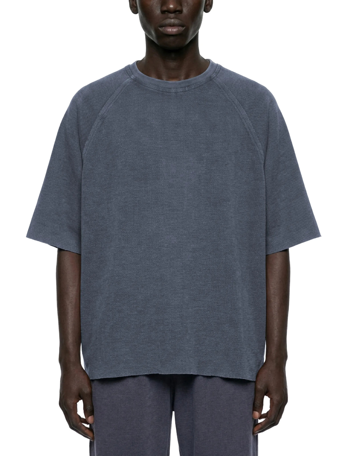 Mineral Wash Boxy Waffle T-Shirt