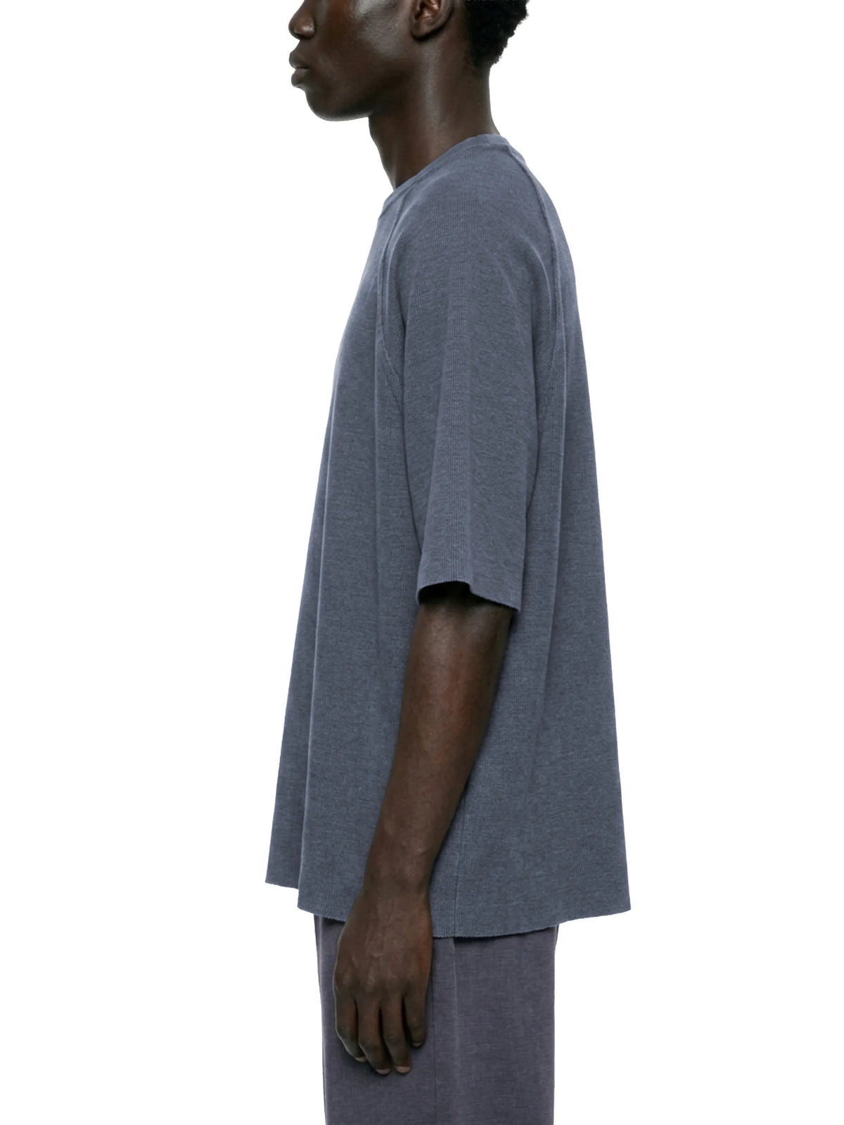 Mineral Wash Boxy Waffle T-Shirt