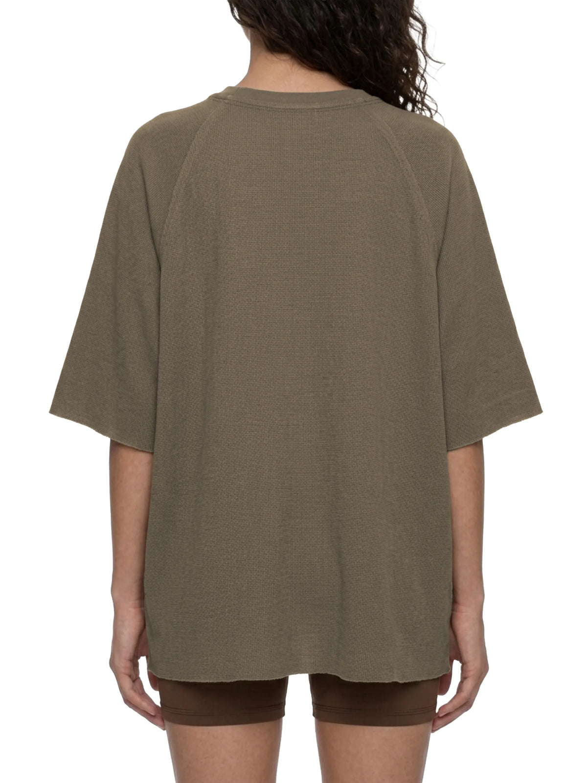 Mineral Wash Boxy Waffle T-Shirt