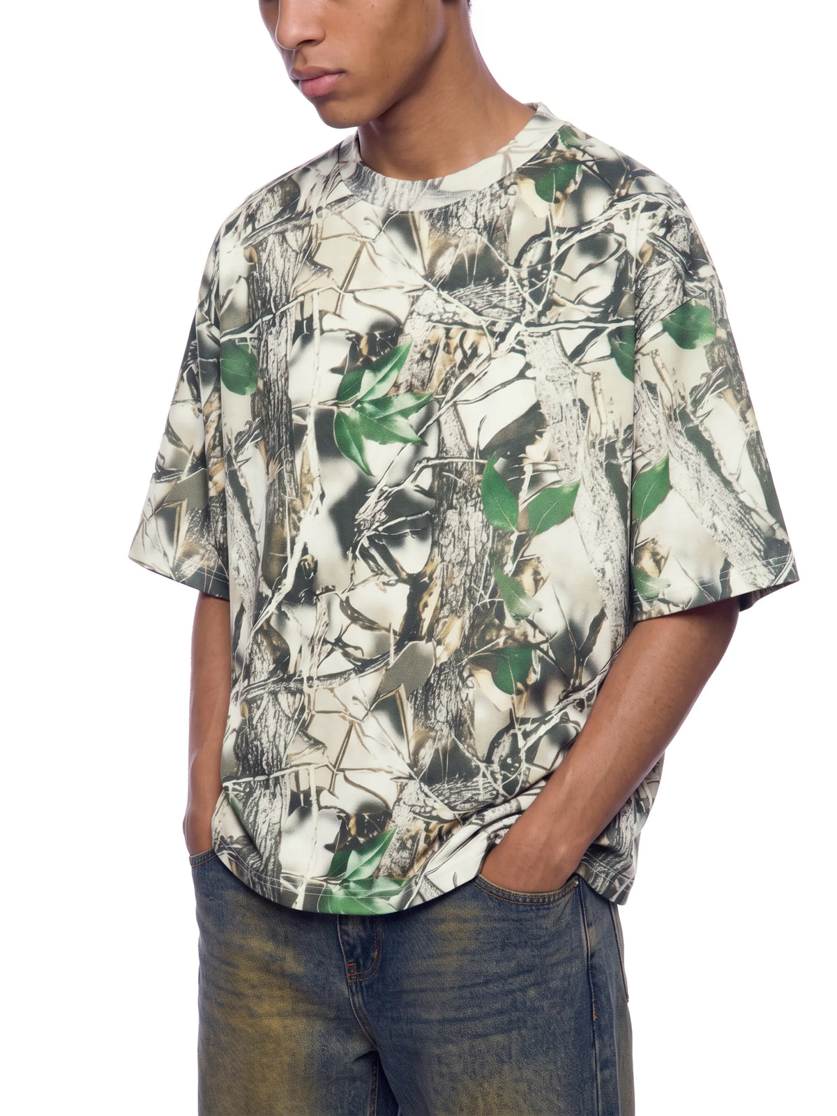 Tree Camo Boxy T-Shirt