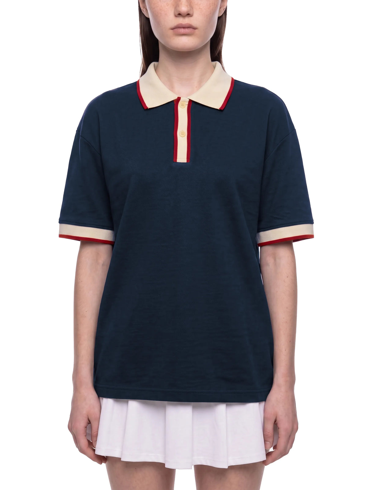 Color Block Polo Shirt