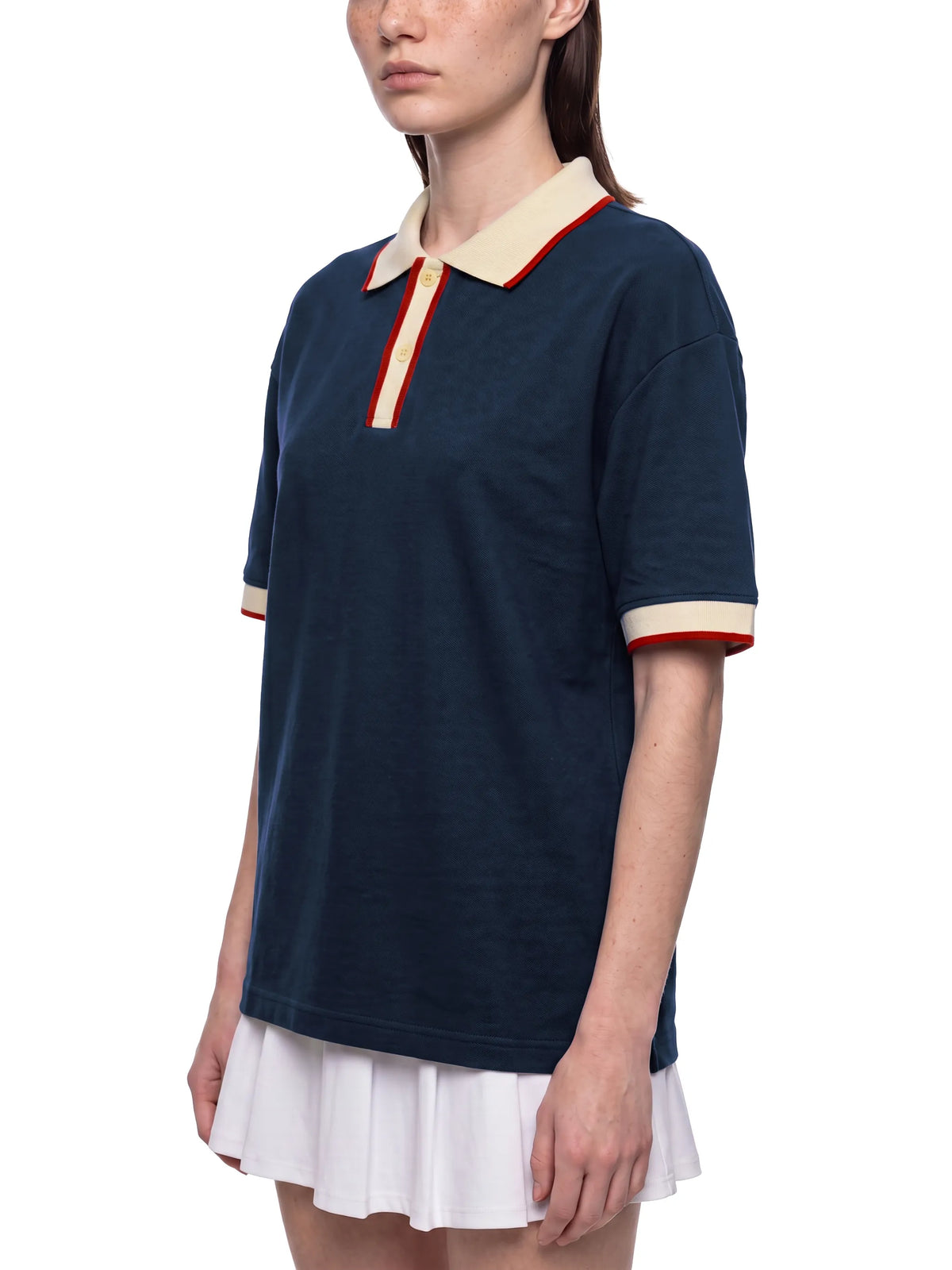 Color Block Polo Shirt