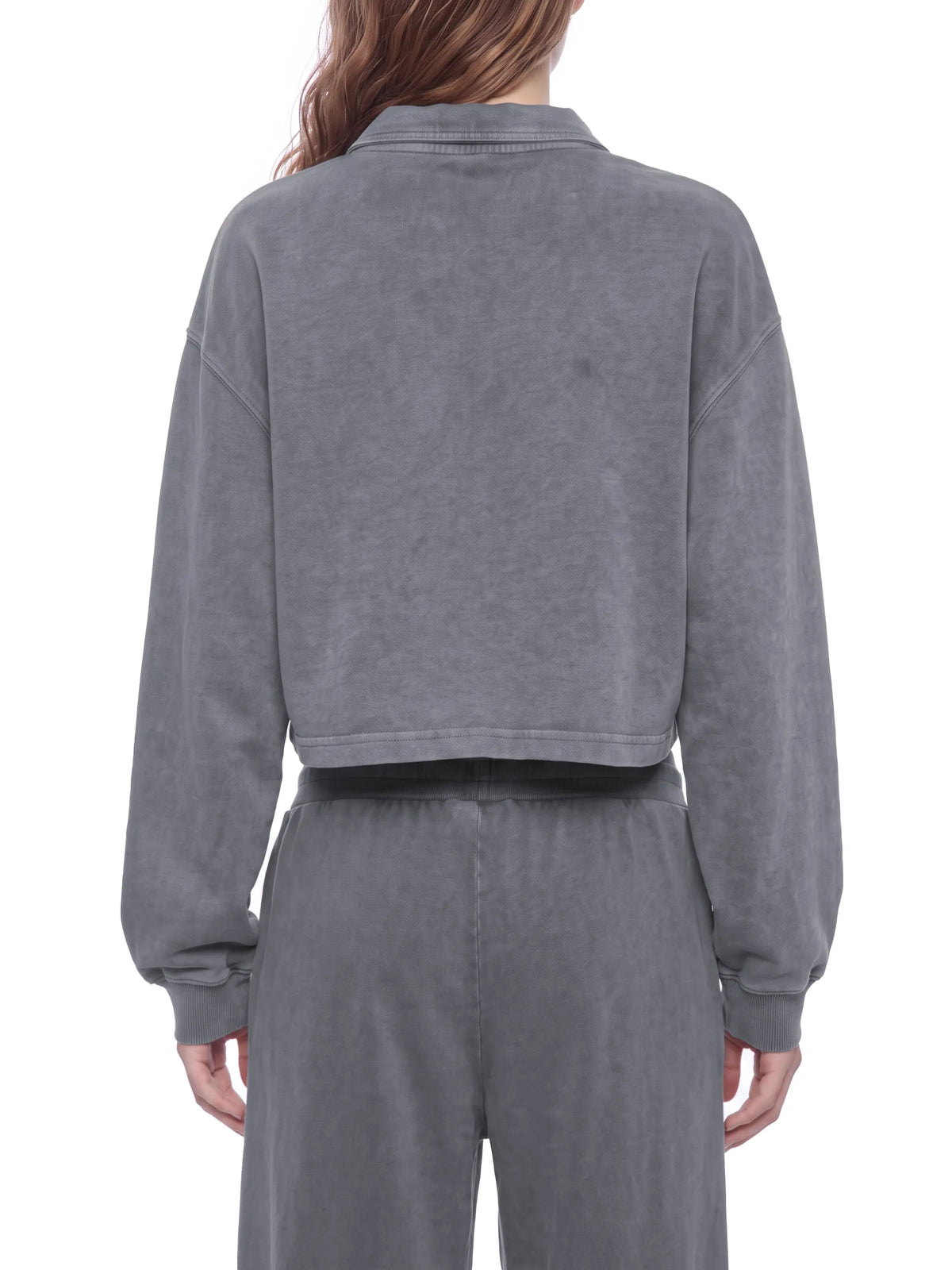 Vintage Wash Crop Sweatshirt