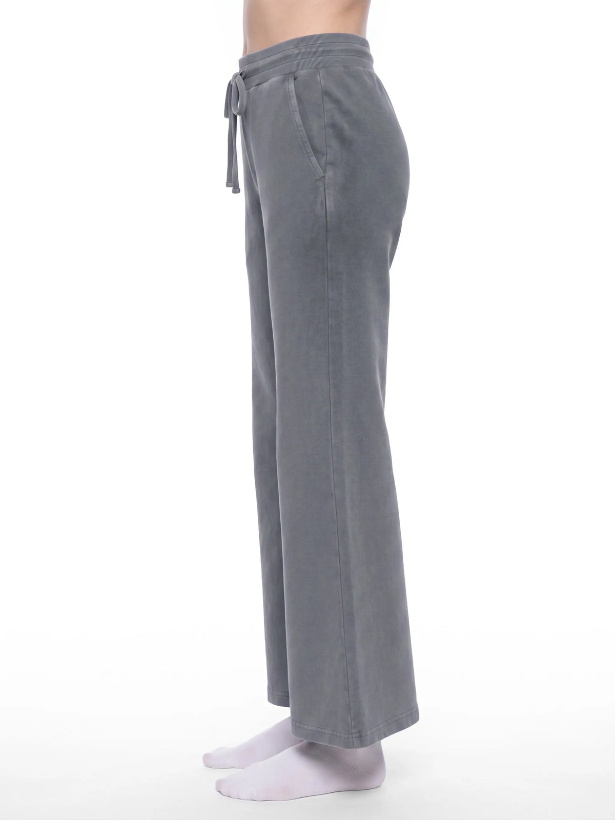 Vintage Wash Flared Sweatpants