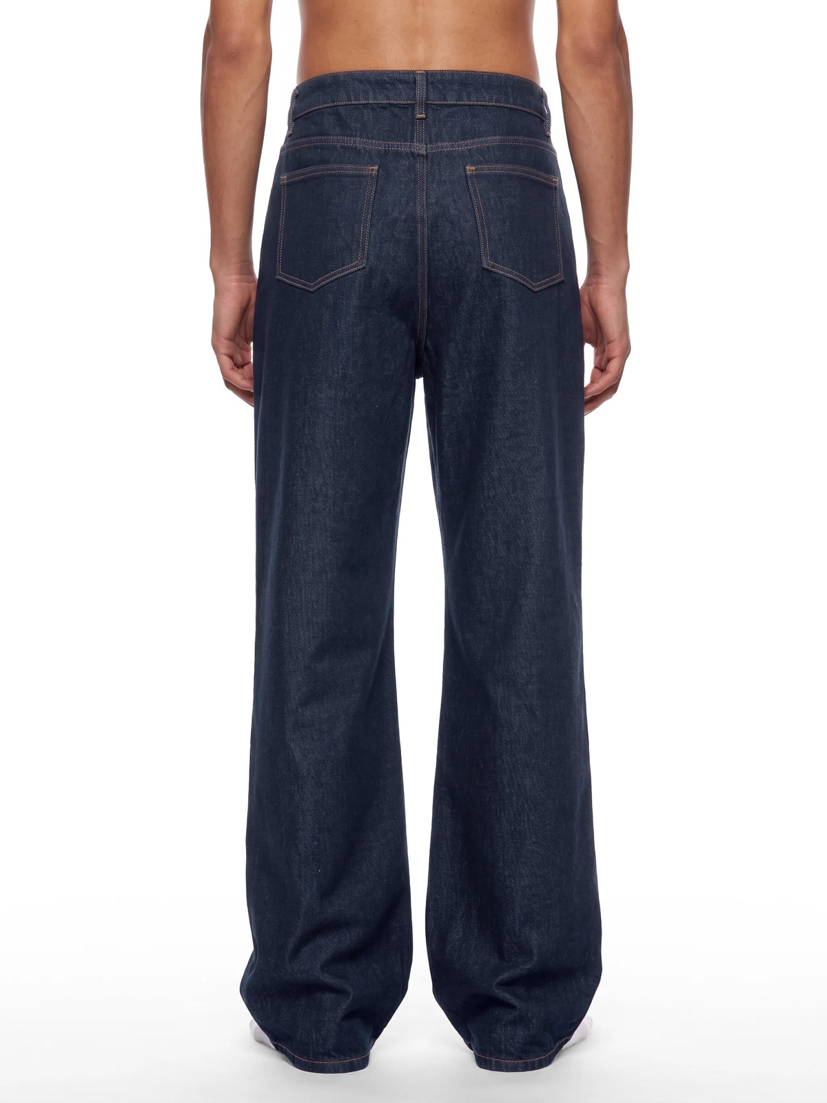 Vintage Wash Denim Jeans