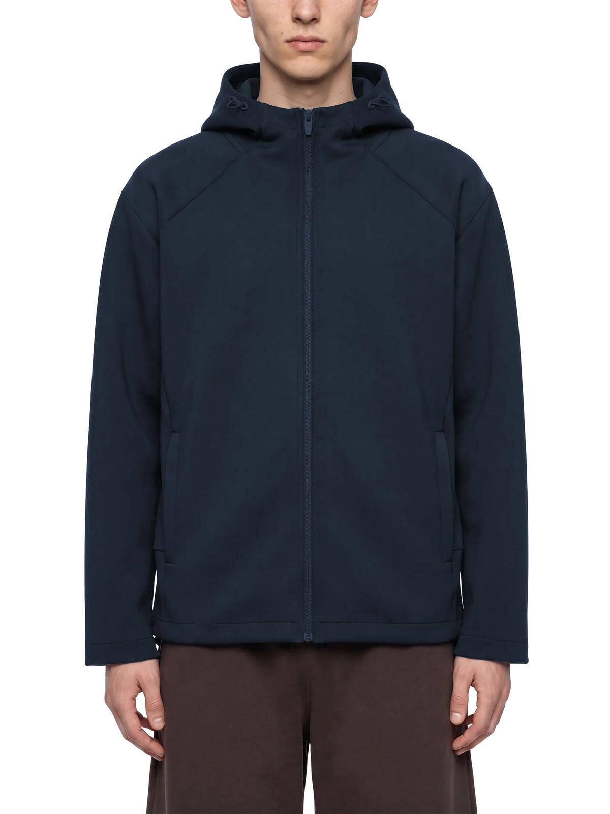 Paneled Full Zip Hoodie