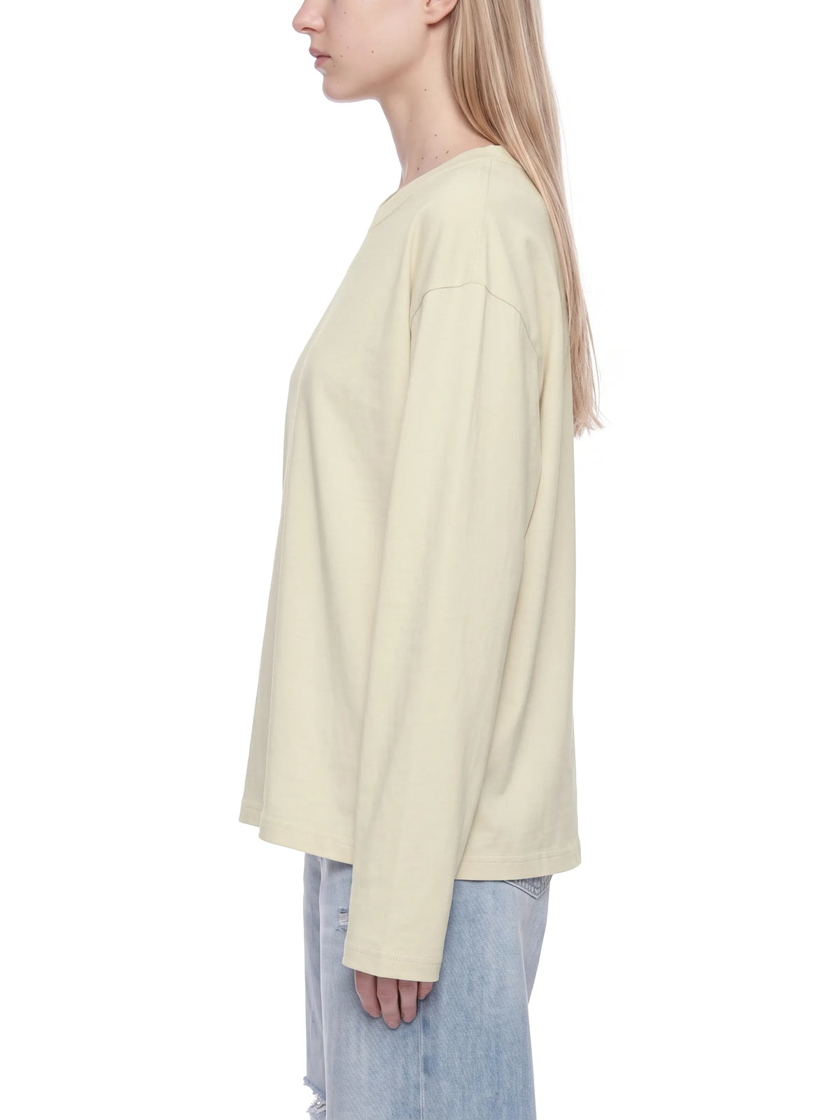 Vintage Wash Long Sleeve Boxy T-Shirt