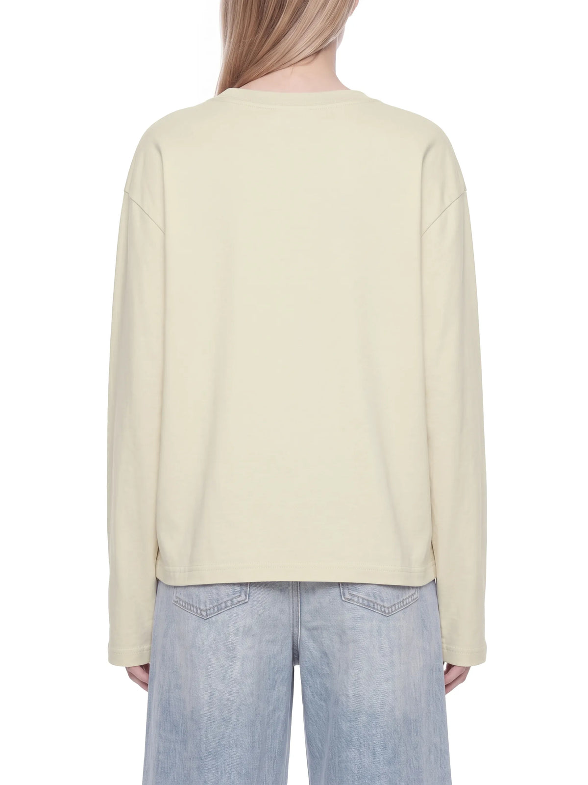 Vintage Wash Long Sleeve Boxy T-Shirt