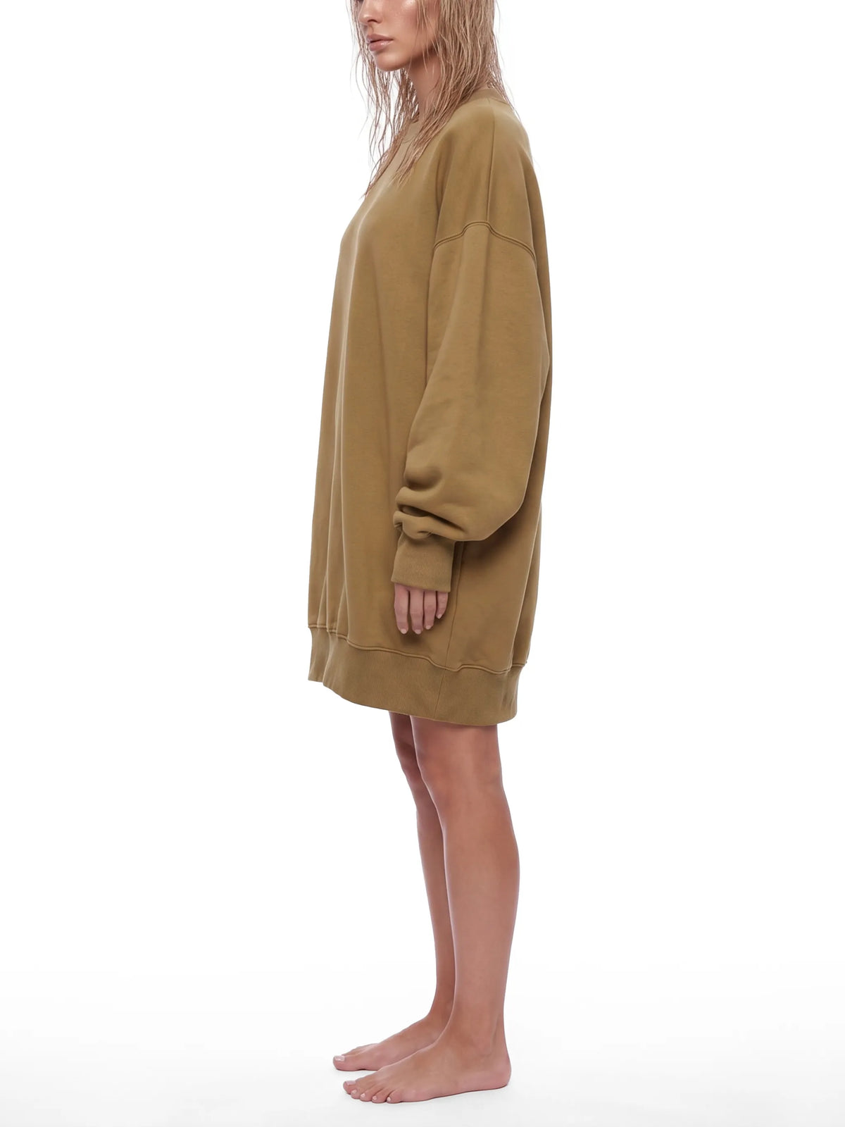 Vintage Wash Hoodie Dress