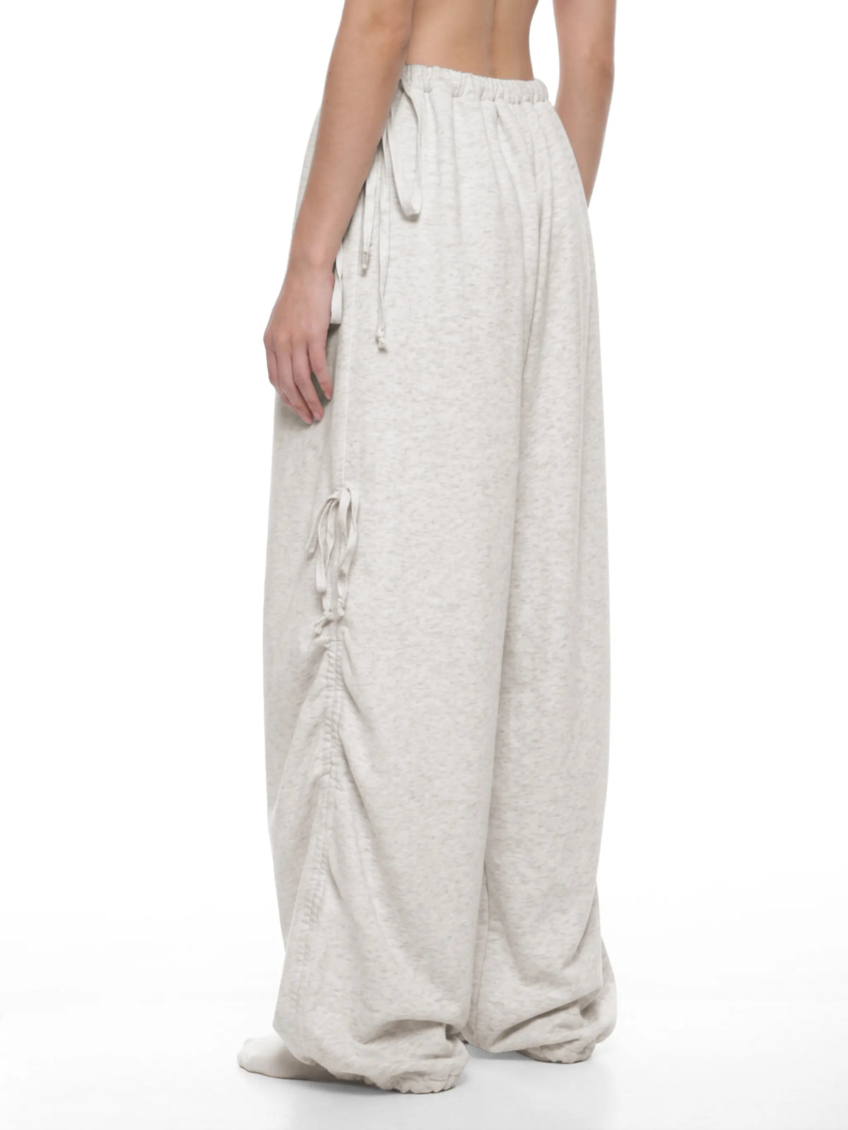 Drawstring Wide Leg Sweatpants