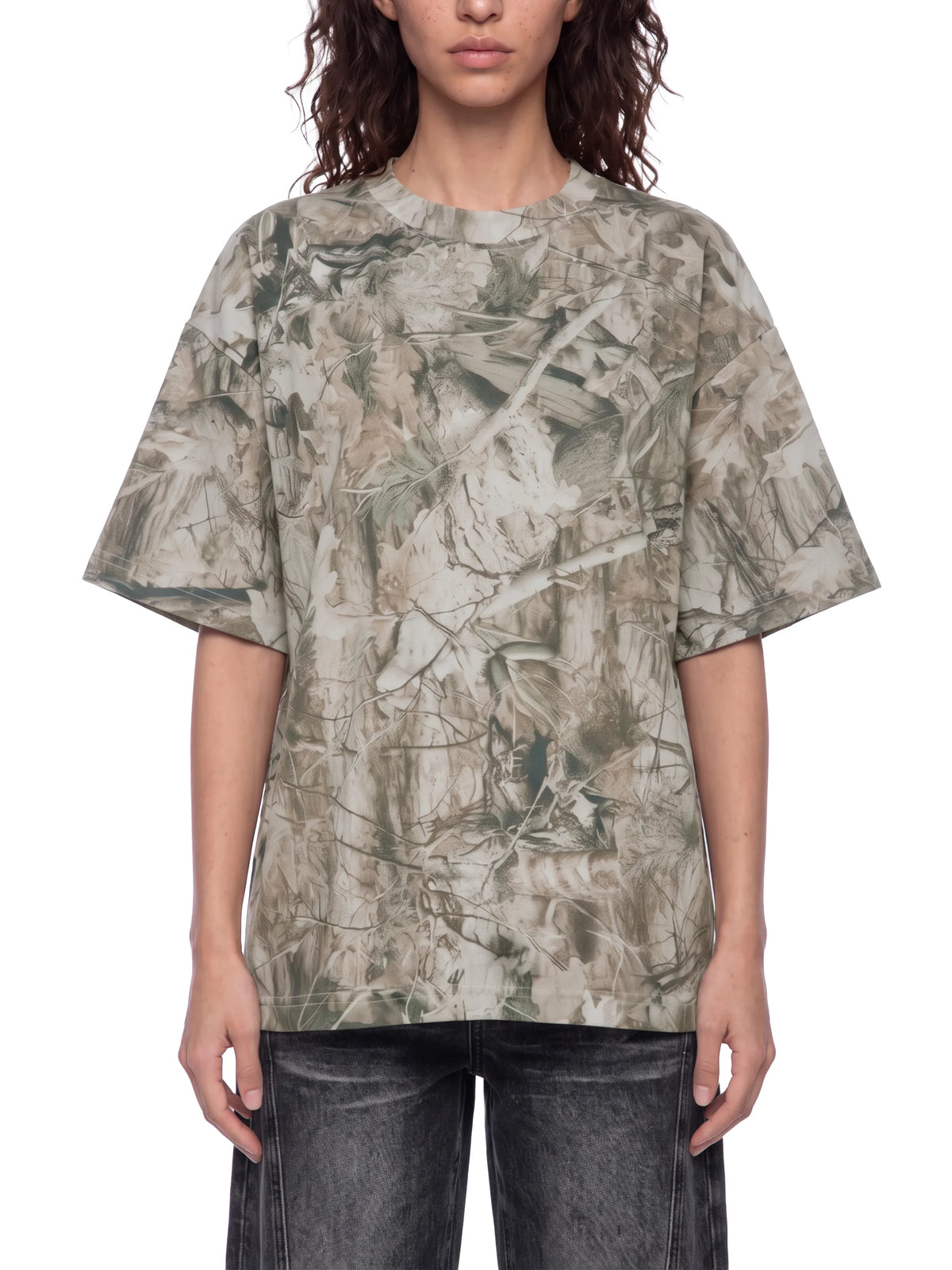 Tree Camo Oversized T-Shirt
